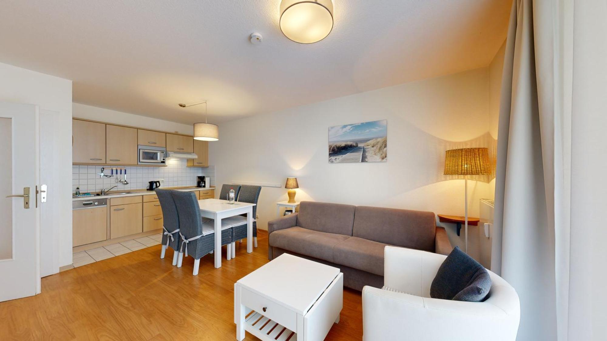 Апартаменты Apartmenthaus Binzer Sterne Haus 1 Остзебад Бинц