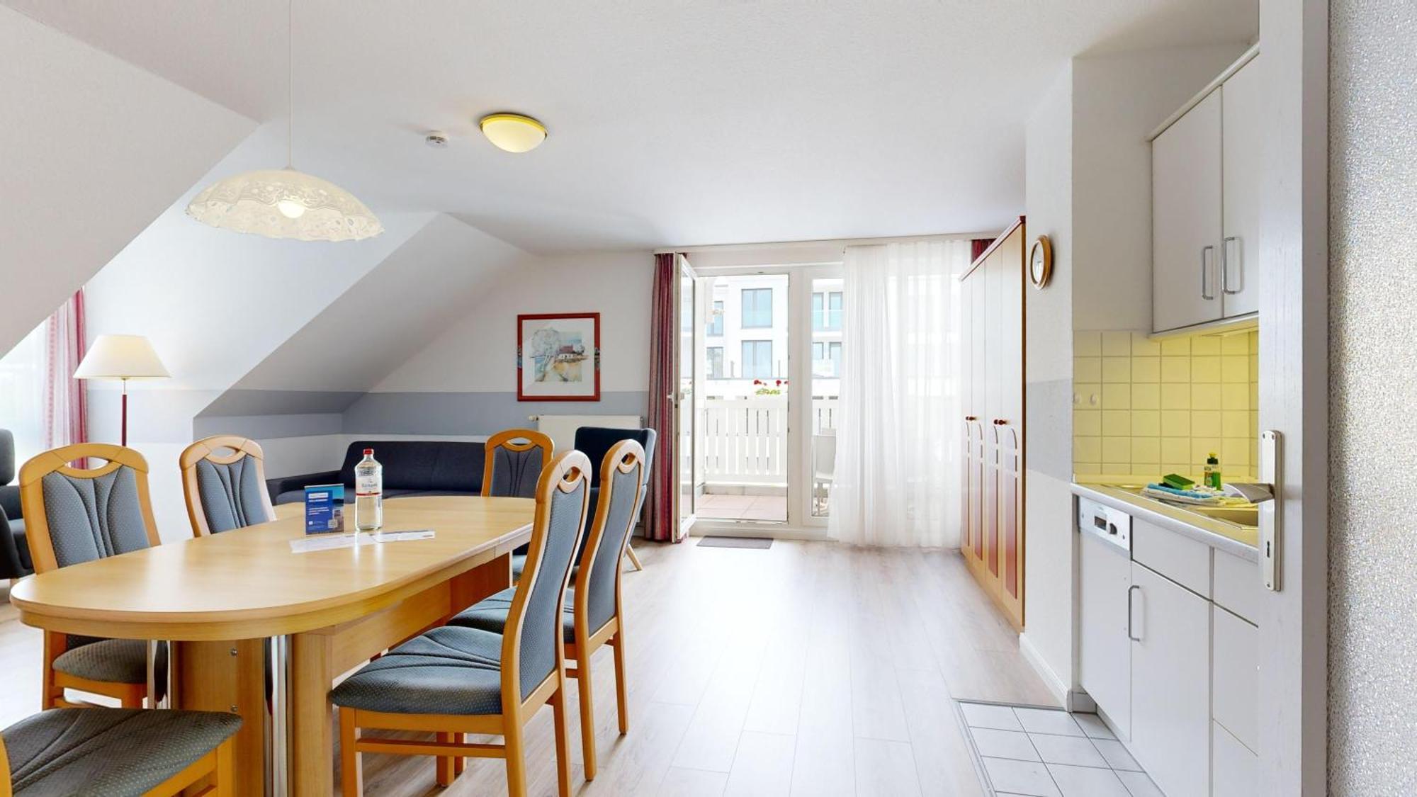 Апартаменты Apartmenthaus Binzer Sterne Haus 1 Остзебад Бинц