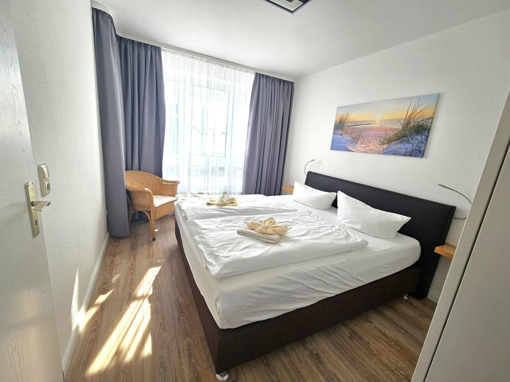 Апартаменты Apartmenthaus Binzer Sterne Haus 1 Остзебад Бинц